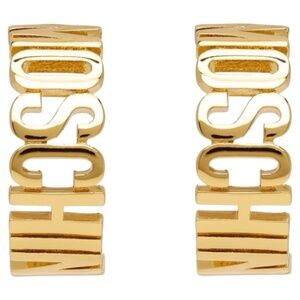 MOSCHINO Lettering Earrings